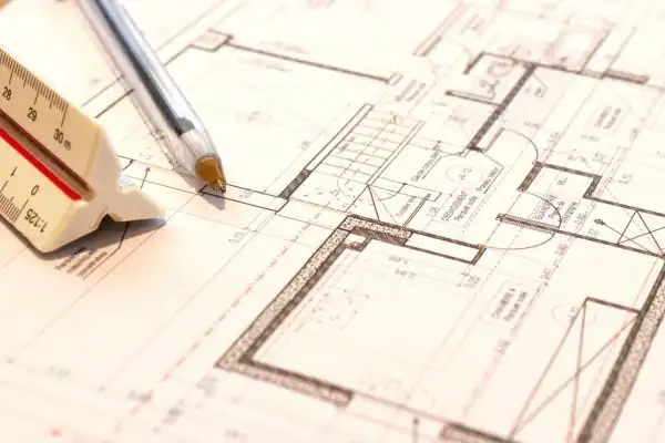 Image of architect St Ives drawings
