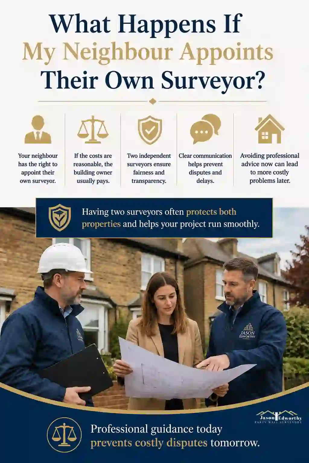 What Happens If My Neighbour Appoints Their Own Surveyor St Ives?